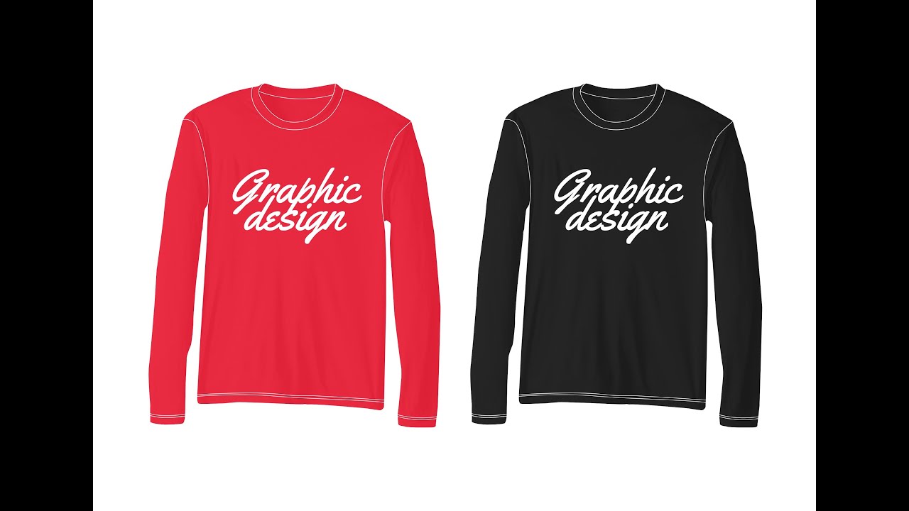 Download Kaos/Tshirt Mockup Template Vector - YouTube