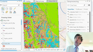 Using online raster elevation and land cover services in ArcGIS Pro