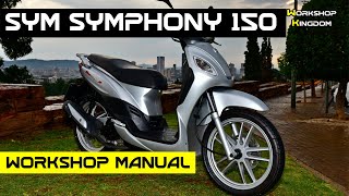 SYM SYMPHONY 150 Workshop Service Repair Manual - English - PDF Download