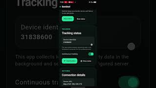 Showing user iniated location sharing