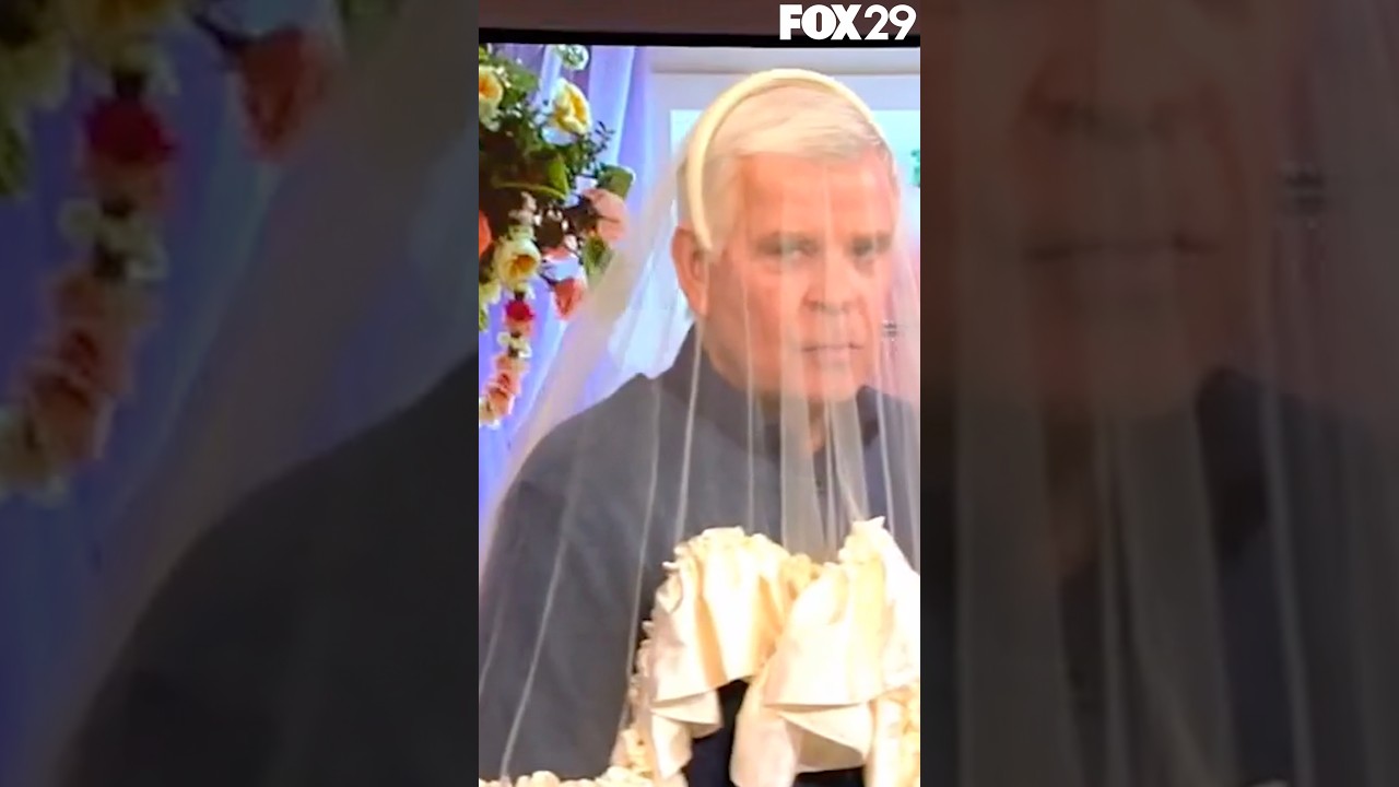 Here comes the bride!