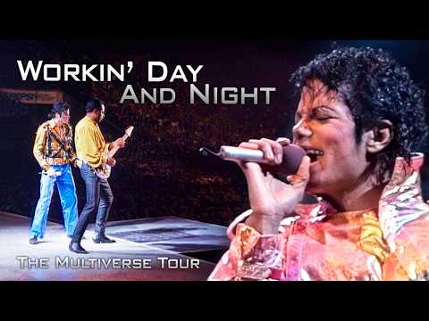 Michael Jackson - Workin' Day And Night LIVE MIX (The Multiverse Tour) 4K
