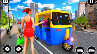 Modern Auto Rickshaw Driving Game-new Auto rickshaw driving game-indian rickshaw simulator screenshot 4