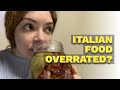 What I eat in Italy 🍕🤔 Trying real ITALIAN FOOD