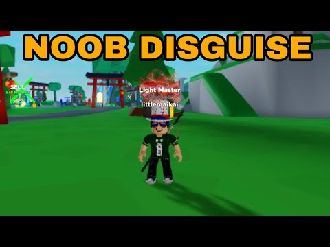 Noob Disguise Trolling Nice Helped Noob Ninja Legends Youtube - noob disguise trolling with max rank in roblox ninja legends