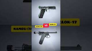 “Old vs Modern Pistol 🔥 Nambu Type 14 vs Glock 17”