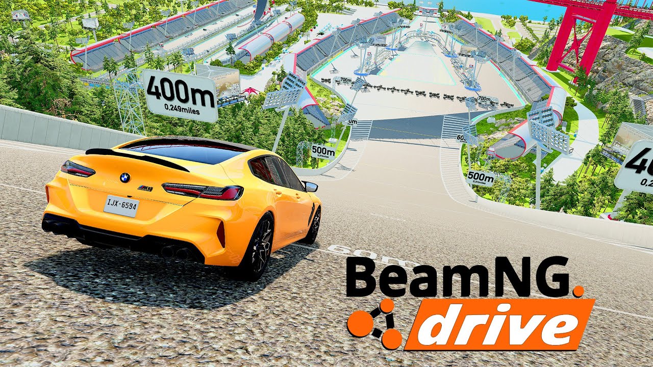 FREINER AVANT LES SPINNERS (BeamNG drive)