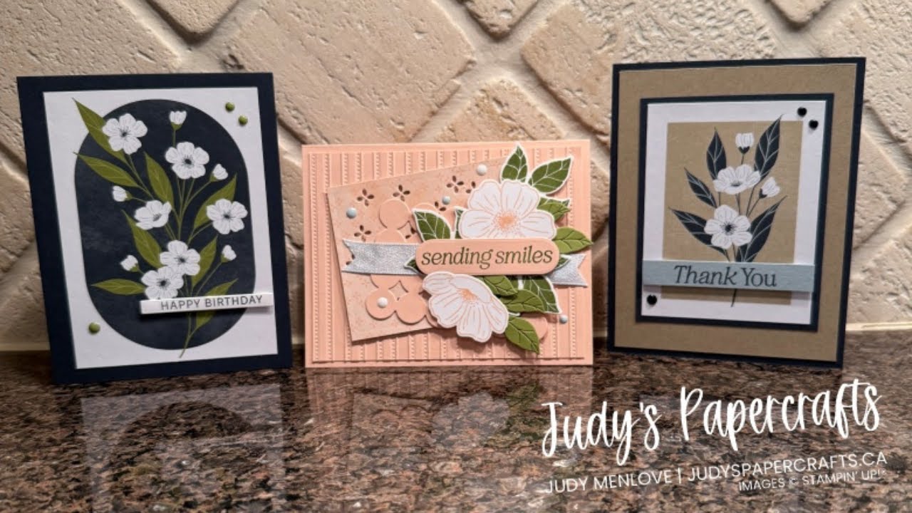 Sneak Peak of the Lovely Blossoms Suite available in January