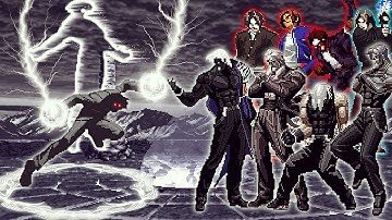 [KOF Mugen] Original Kulou Vs Insane Kyo Kusanagi, Bosses Rugal Team