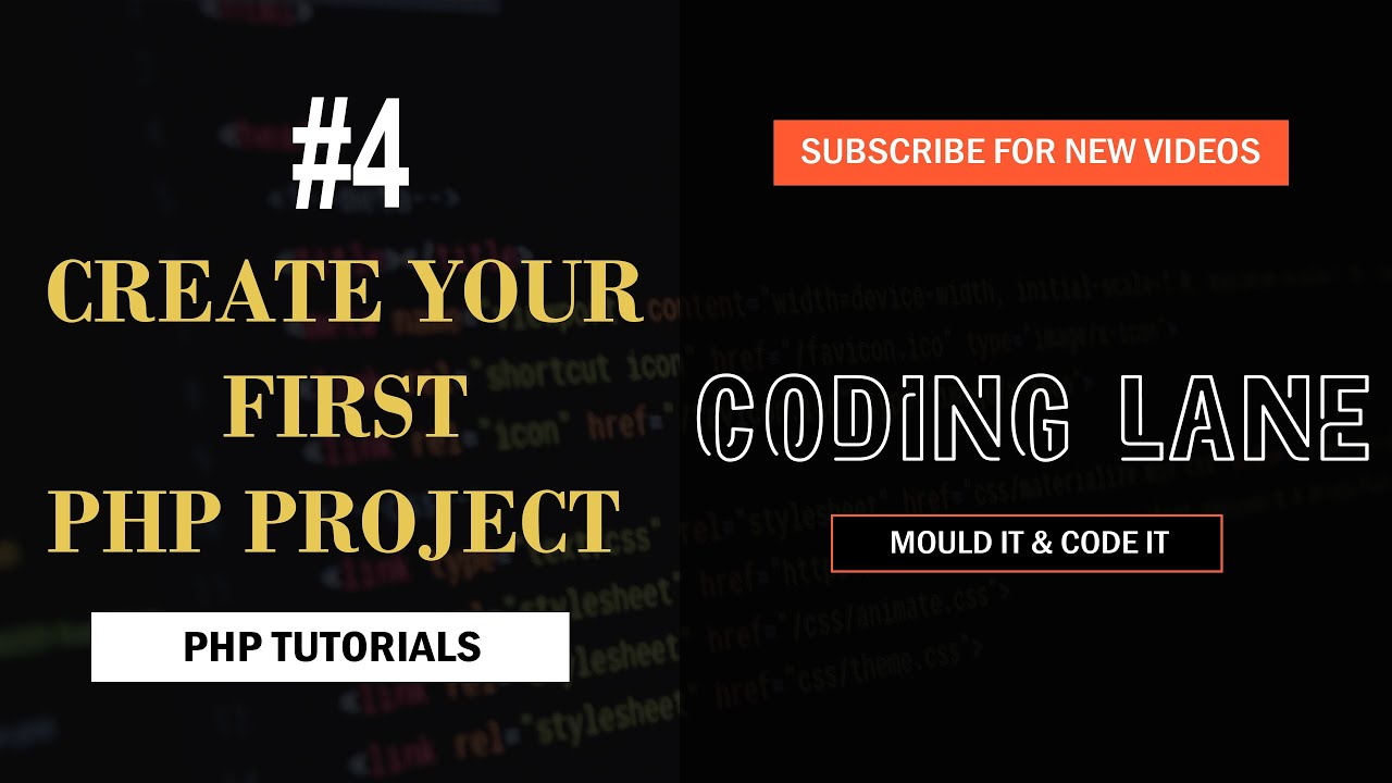 Create Your First PHP Project and Run it in the Local Server – Coding ...
