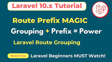 Master Laravel Route Prefixing | Group Routes Like a Pro in Minutes! | Episode-12 | SoftAll