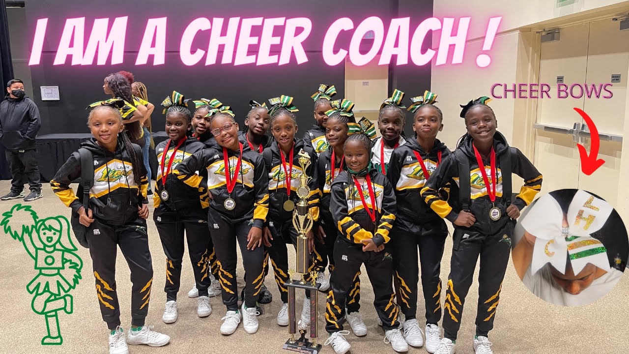 I COACH LITTLE LEAGUE CHEERLEADING 📣CHEER BOWS 🎀 YouTube