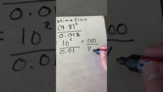 Maths GCSE 2026 estimation #maths