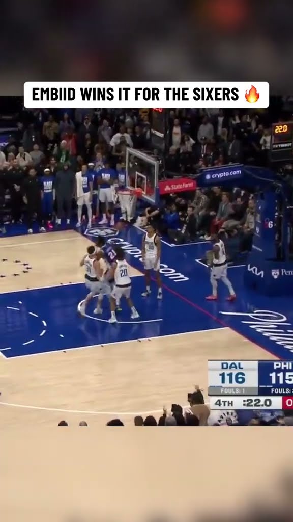 EMBIID LEADS SIXERS TO VICTORY ?