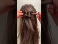 Elegant Twisted Bun Hairstyle 😍 | Easy &amp; Classy Look#bunhairstyle #eleganthairstyle #easyhairstyle