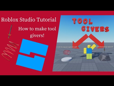 How to make tool givers - Roblox Studio
