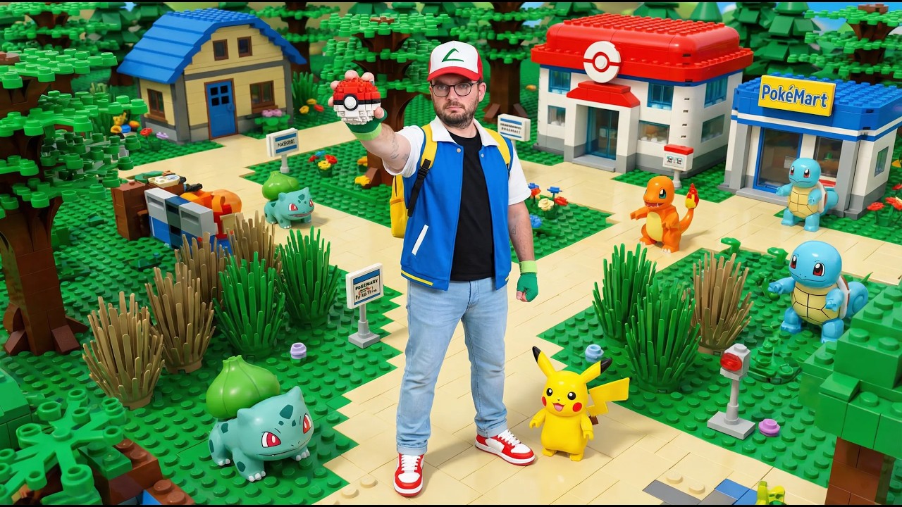 Les créations LEGO POKEMON les plus folles d'internet