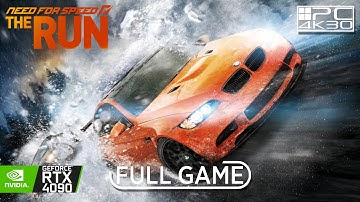 Need For Speed The Run Gameplay Walkthrough FULL GAME PC RTX 4090 (4K 30FPS ULTRA) No Commentary