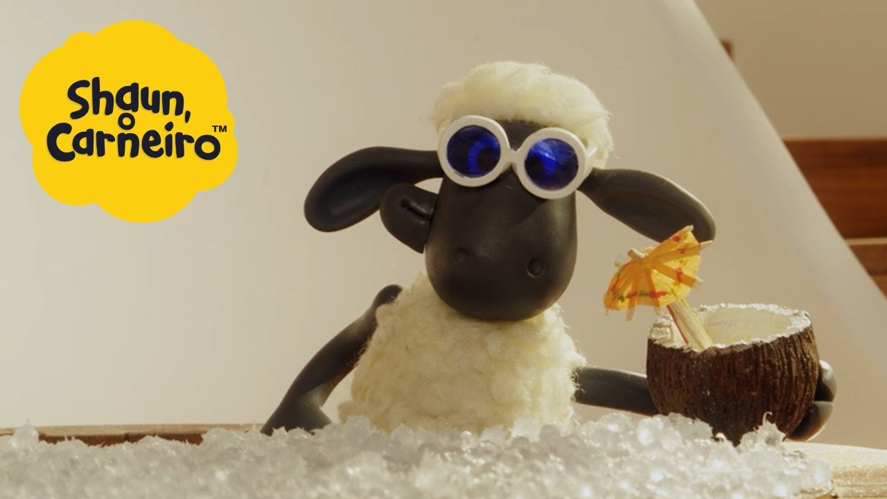 Shaun the Sheep 🐑 Ovelhas da banheira de hidromassagem 🐑 Hora Especial🐑| Cartoons Para Crianças