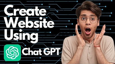 Create Website Using Chat GPT
