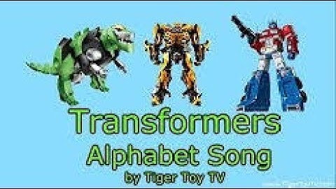 TRANSFORMERS ABC ALPHABET SONG   [Tiger Toy TV] 타이거 토이 TV