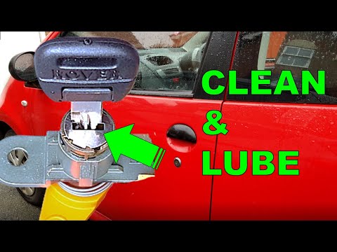 How to Clean and Lubricate a Car Door Lock | Don’t Get locked Out 🔑