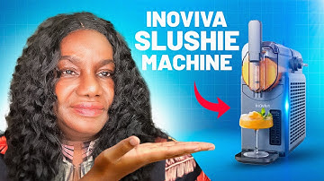 How To Make slushies with an INOVIVA Slushie Machine 