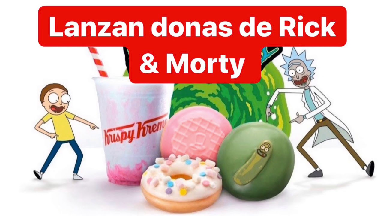 krispy Kreme lanza donas de Rick y Morty