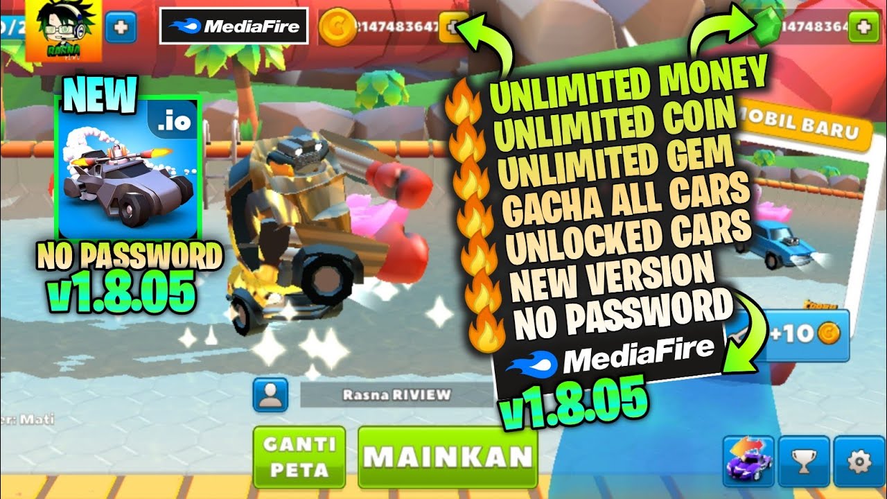MOD‼️CRASH of CARS Mod Apk v1.8.05 Terbaru 2024 Crash Of