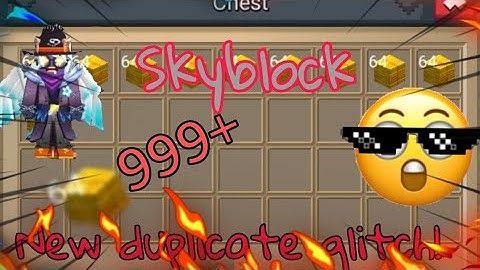 New duplicate glitch in skyblock blockmango! | Jack blockmango
