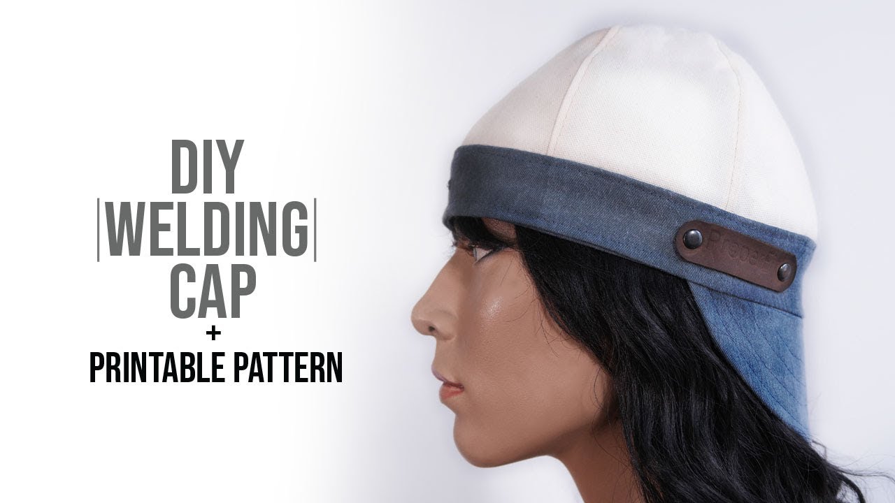 welding cap, welding cap pattern, cap pattern, hat pattern, wel...