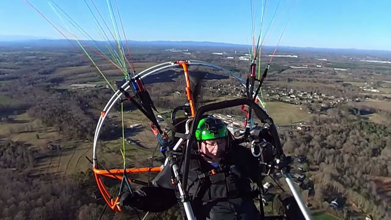 Winter Flight - Testing New Line - Cold!!