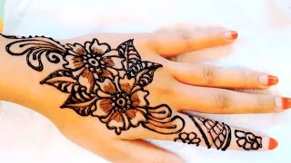 ᴴᴰ stylish simple henna mehndi designs for hands