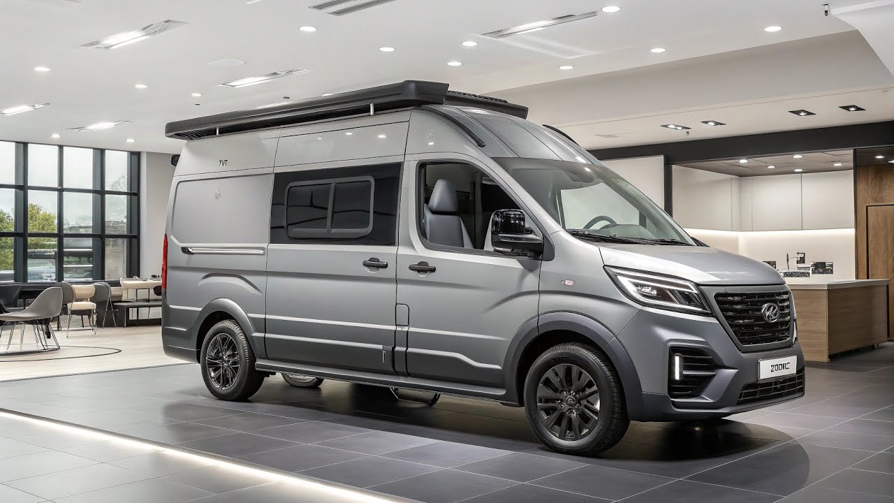 Обзор кемпера Kia Camper Van 2026 | Интерьер, характеристики, ходовые качества и почему он идеаль...