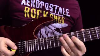 Scary Diminished Lick - Guitar Lesson