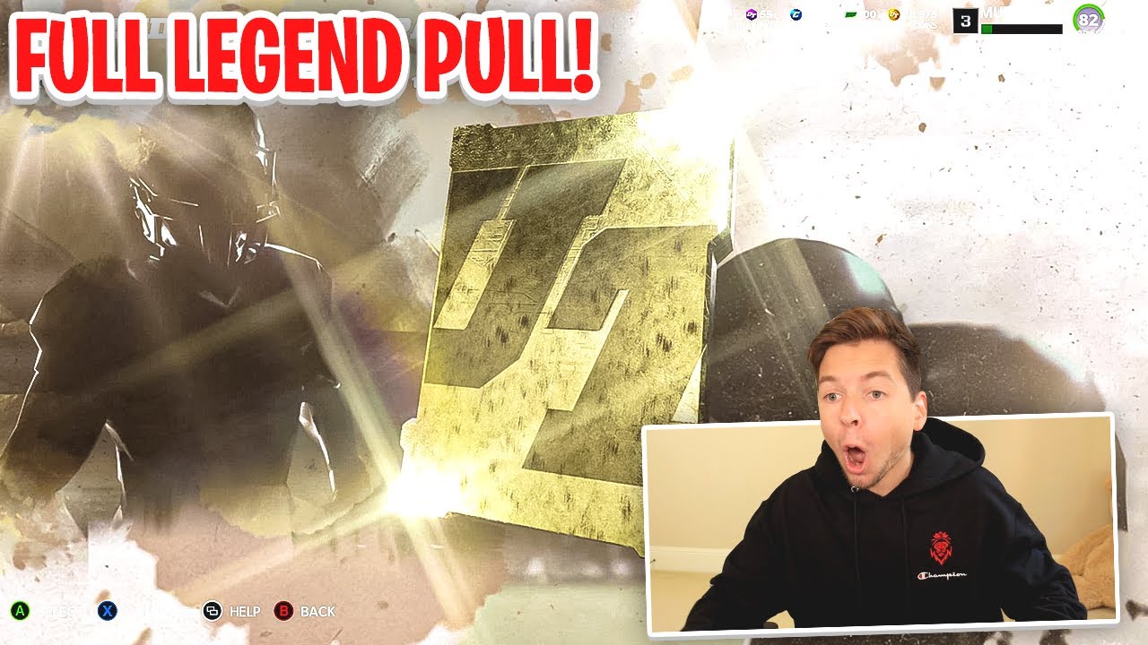 We PULLED The Best Full LEGEND.. Madden 22 Ultimate Team