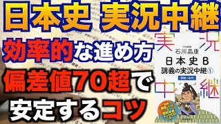 日本史実況中継の使い方を手元公開しつつ偏差値70超大学生がお伝えします！