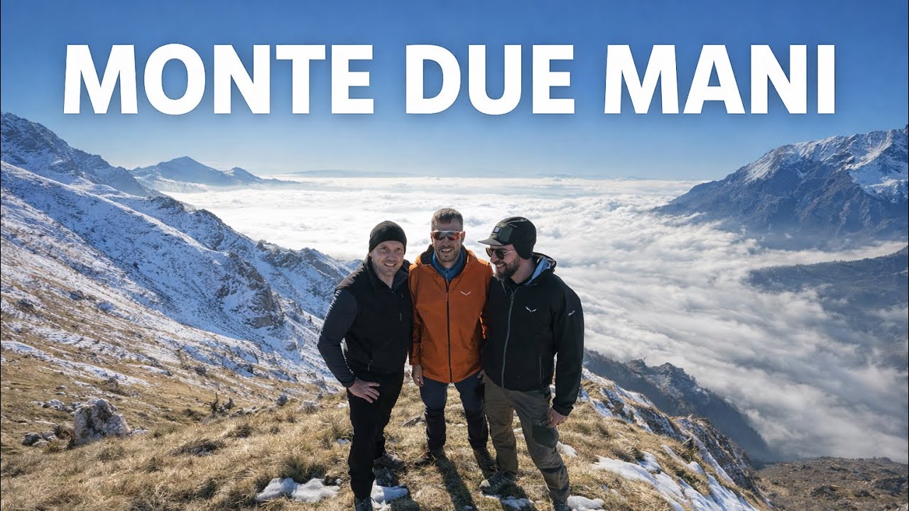 MONTE DUE MANI - ZUCCO di DESIO da Maggio (LC) ULTIMA ESCURSIONE 2025 🏔️🍾🎉