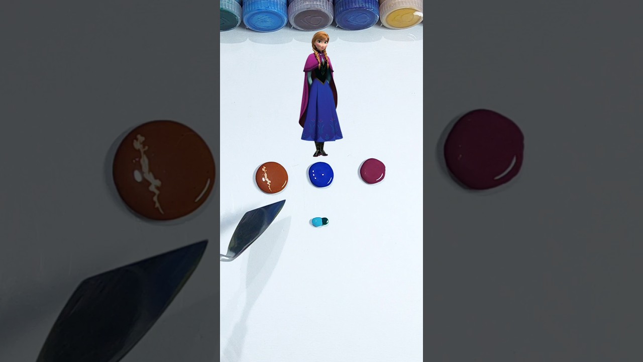 Colour mixing with Ana in frozen 