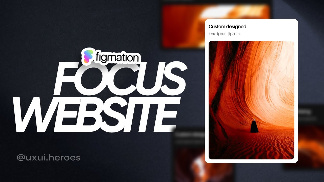 Website card hover animation | Figma tutorial | Figma animation - YouTube