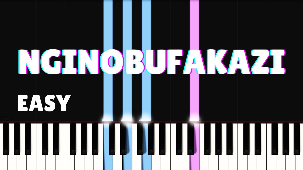 Mmuso Worship - Nginobufakazi | EASY PIANO TUTORIAL by SA Gospel Piano