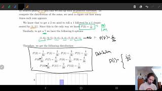 6 Distributions - Part 4 | Rolling dice example