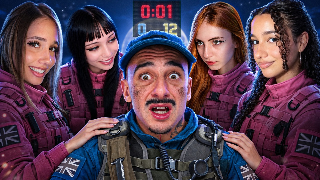 ¿se puede GANAR una partida de CS2 con 4 MUJERES?