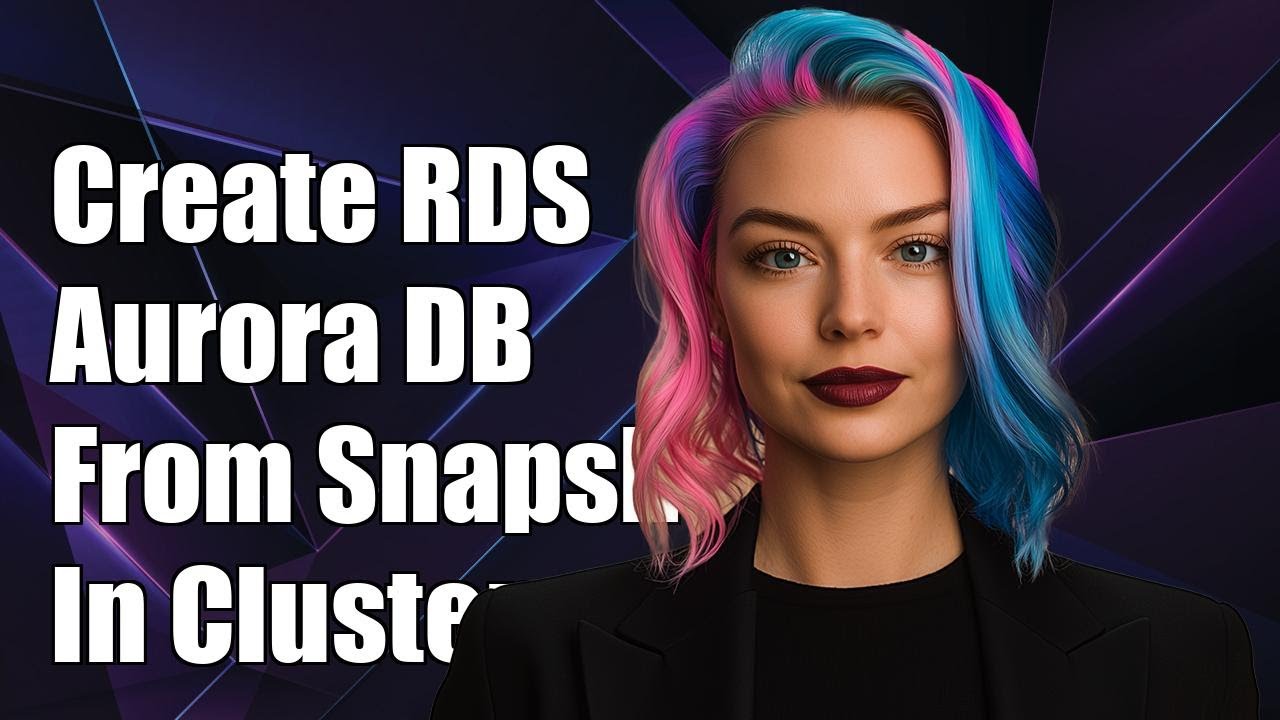 How to Create an RDS Aurora DB Instance in an Existing Cluster from ...