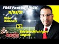 Free Football Pick Ohio Bobcats vs Eastern Michigan Eagles Picks, 11/9/2021 College Football