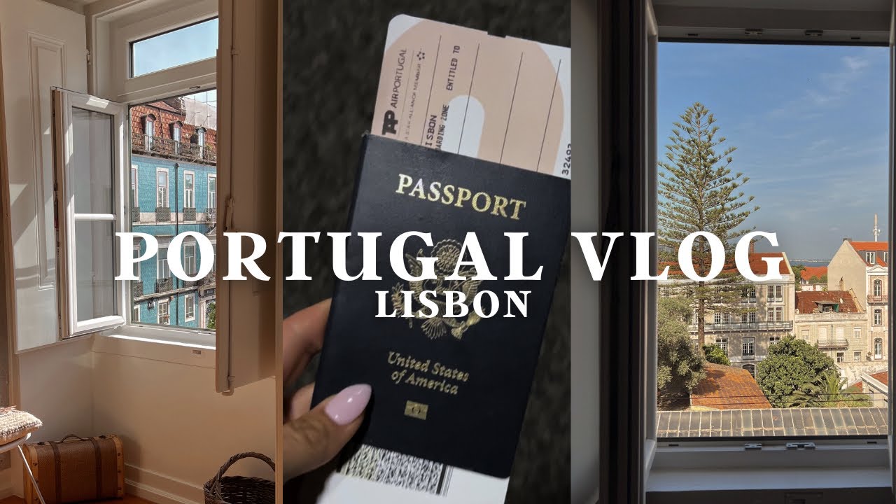 Portugal Vlog - a day in Lisbon, Portugal - YouTube