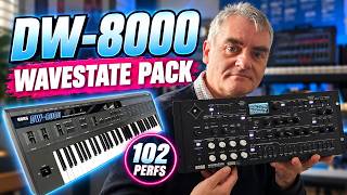 Korg Wavestate DW-8000 Sound Pack: 102 Hybrid Synth Performances