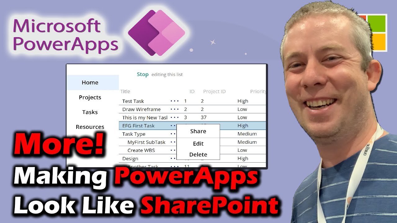 More! Make Power Apps UI/UX like SharePoint Quickly Part 2! - YouTube