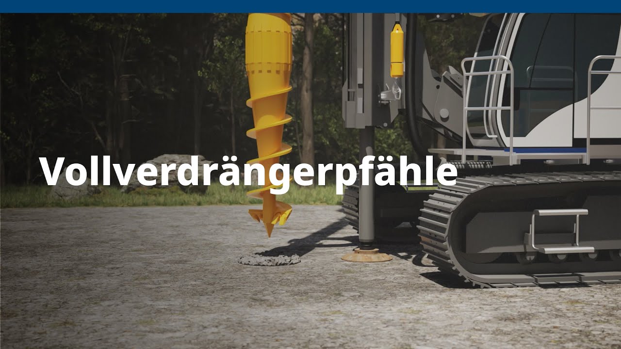 Vollverdrängerbohren (FDP-Verfahren) | BAUER Maschinen GmbH