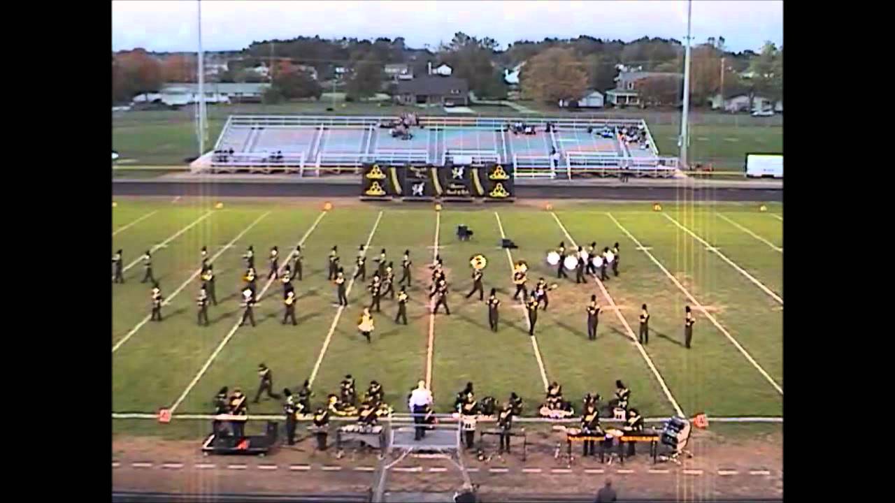 101610 Shawnee Band of Pride's performance Teays Valley's